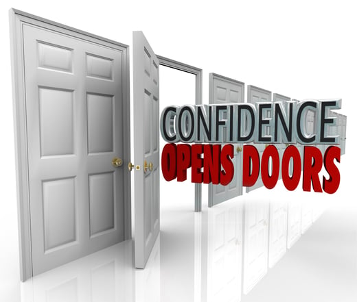 Confidence-opens-doors-A-door-opening